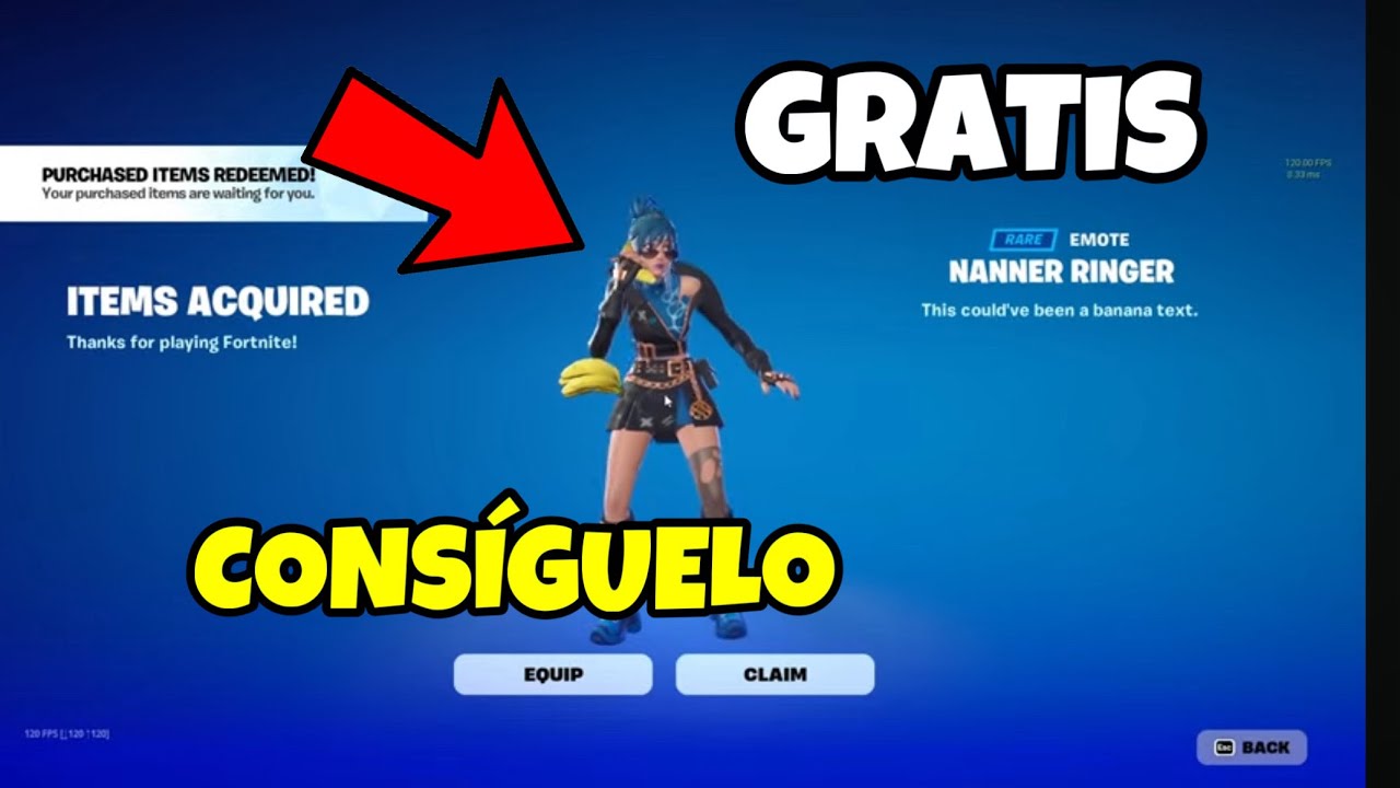 Fortnite: como resgatar o código de emote gratuito do Banana Phone - Pixel  Universe