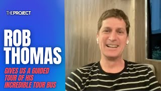 Matchbox Twenty's Rob Thomas Gives Us A Guided Tour Of His Incredible Tour Bus