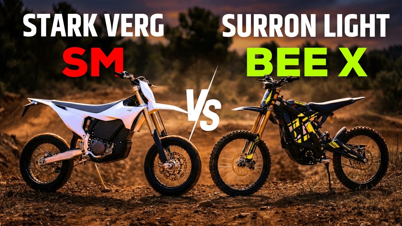Старк Варг SM против Суррона Лайт Би X — Битва электрических супермото 2026 года!