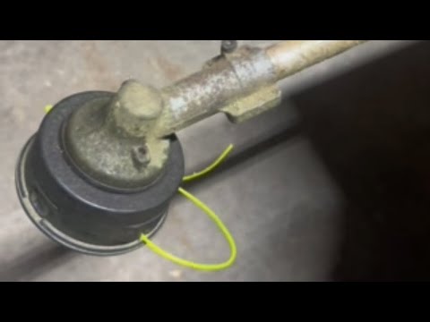 How to remove the head on your weed eater - YouTube