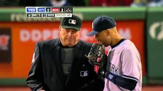 Yankees RHP Michael Pineda, ejected for substance on neck vs. Red Sox [HD}