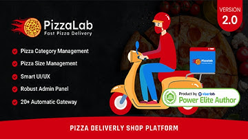 PizzaLab Pizza Delivery Shop Platform