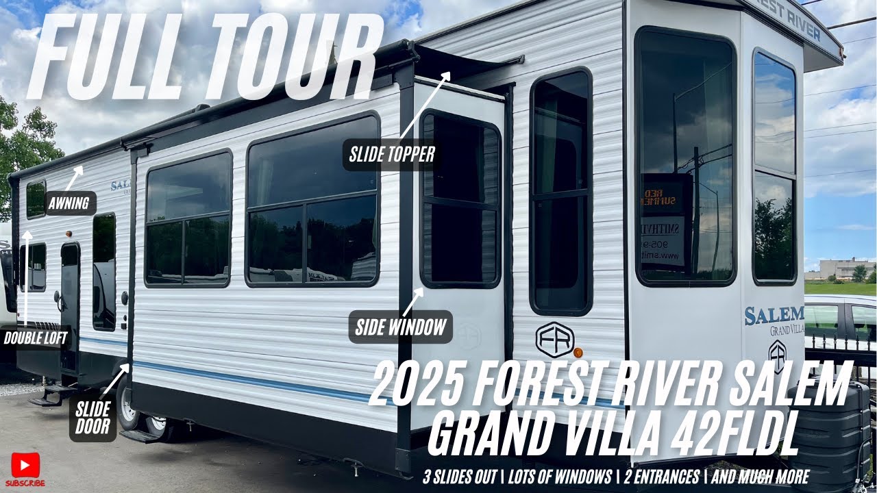 New 2025 Forest River Salem Grand Villa 42FLDL | Spacious & Stunning