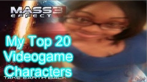 Top 20 Videogame Characters (Mass Effect Multiplayer Gameplay)