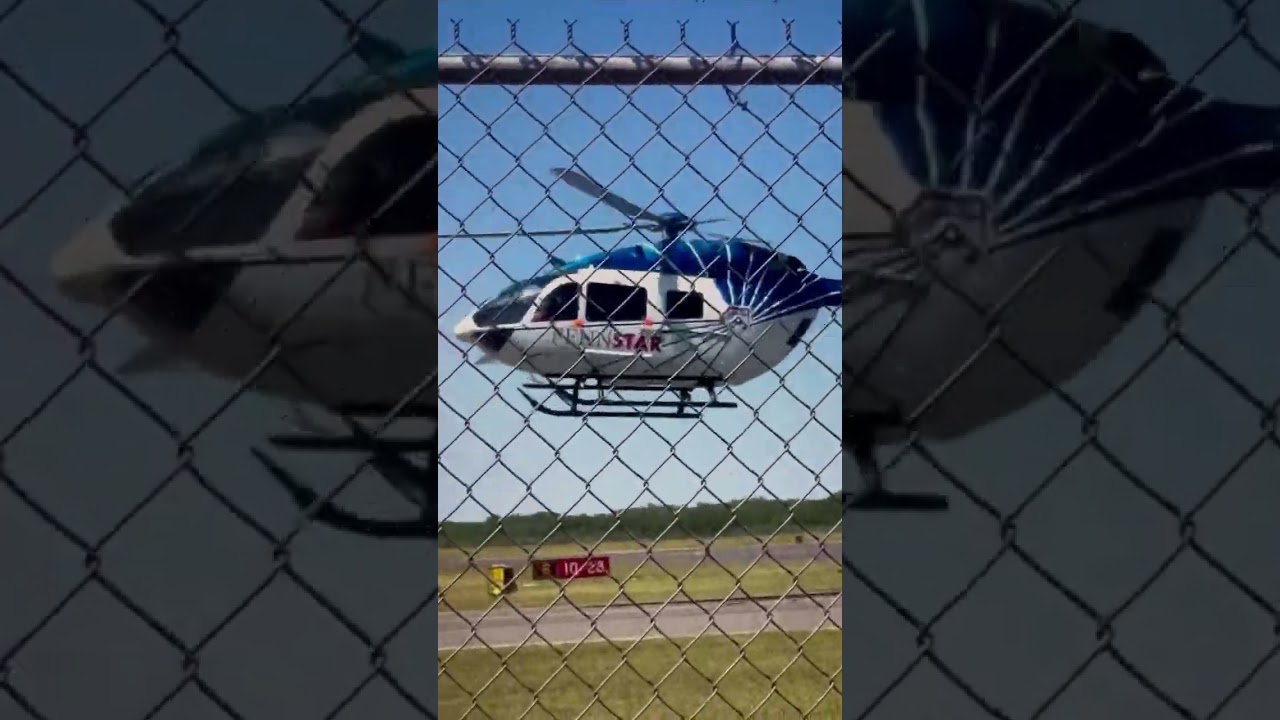 Pennstar Eurocopter EC-145 landing at Cape May Airport