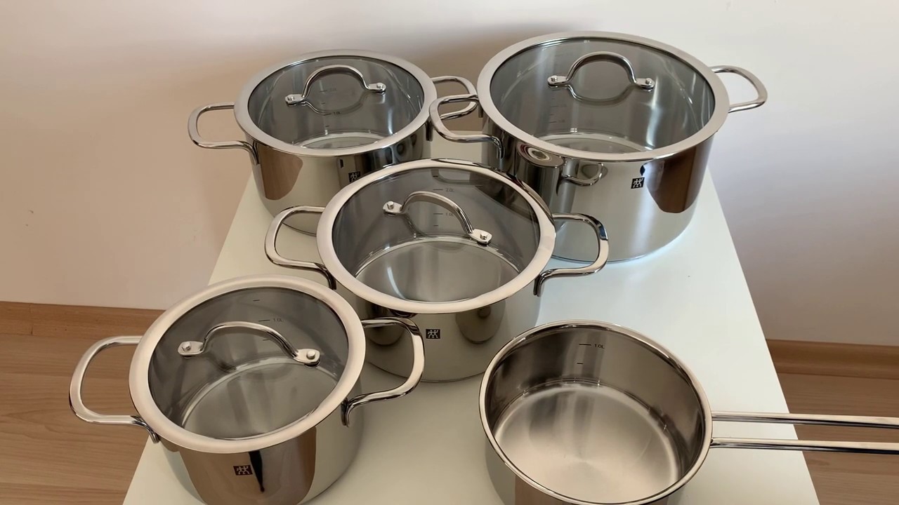 Zwilling Neo Celik Tencere Seti 5 Parca Kutu Acilisi Youtube