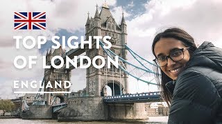 LONDON ATTRACTIONS - SOME BEST FREE THINGS TO DO | England Travel Vlog 148, 2018