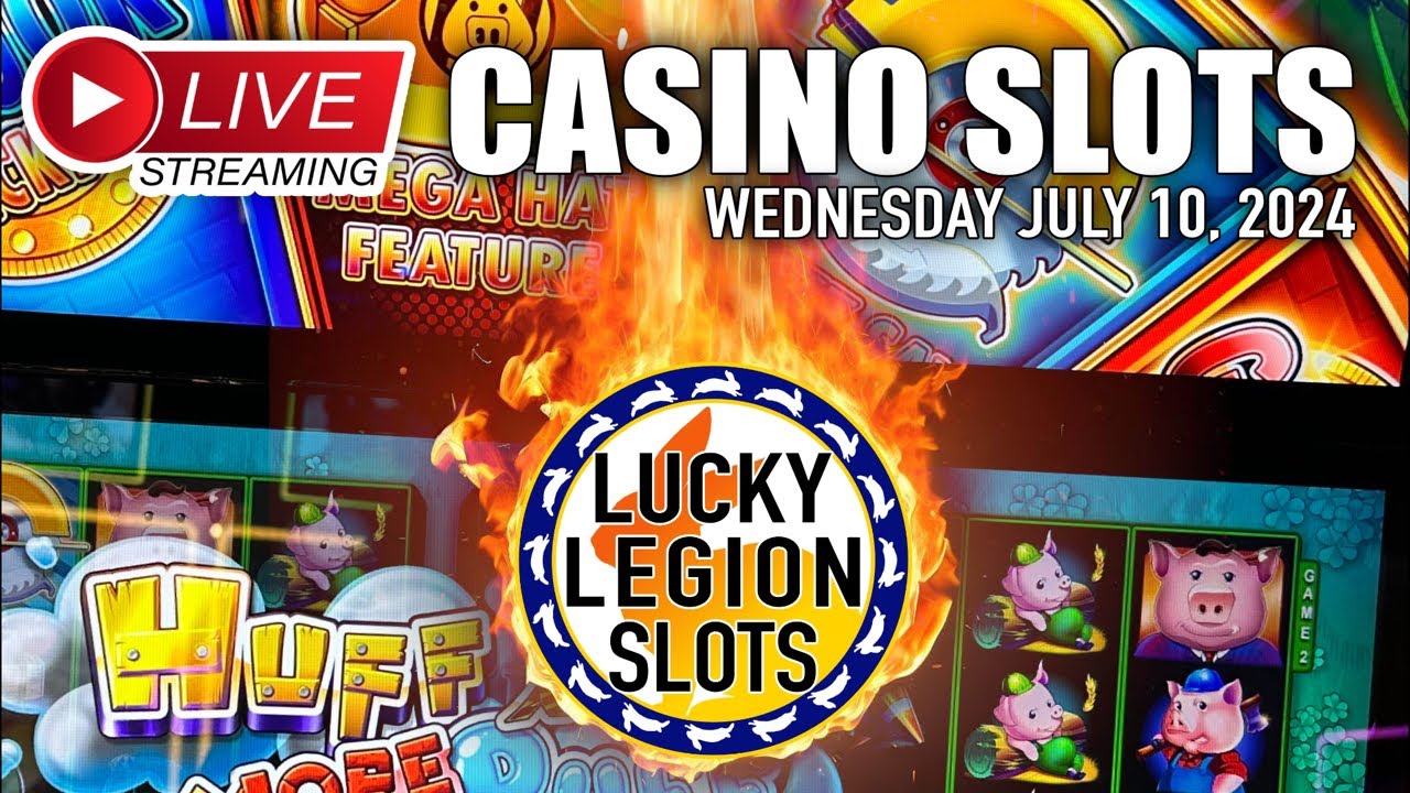 LUCKY LEGION SLOTS is live! CASINO SLOTS stream Ultimate Fire Link ...