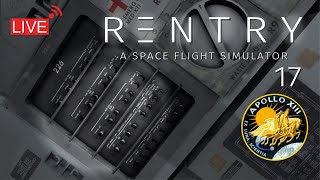 Apollo 13 Historical Mission - Preparing Odyssey | REENTRY 1.0 Live Stream