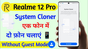 realme 12 pro system cloner setting | realme 12 pro turn on system cloner setting | realme