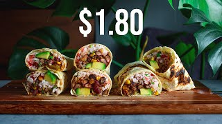 The Vegan Privilege Burrito | Nourishing & Easy Vegan Burrito Under $2