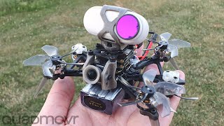 Little hexa | first flight | venom h20 ninv2 1203pro 4850kv 51mm-5 props goku745 hex stack 13a 4s450