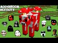 SURVIVAL SECRET GIANT MOOSHROOM COW BASE in Minecraft - JEFF THE KILLER and GRUDGE and 100 NEXTBOTS