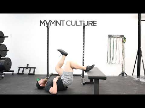 Heel Elevated Single Leg Hip Thrust