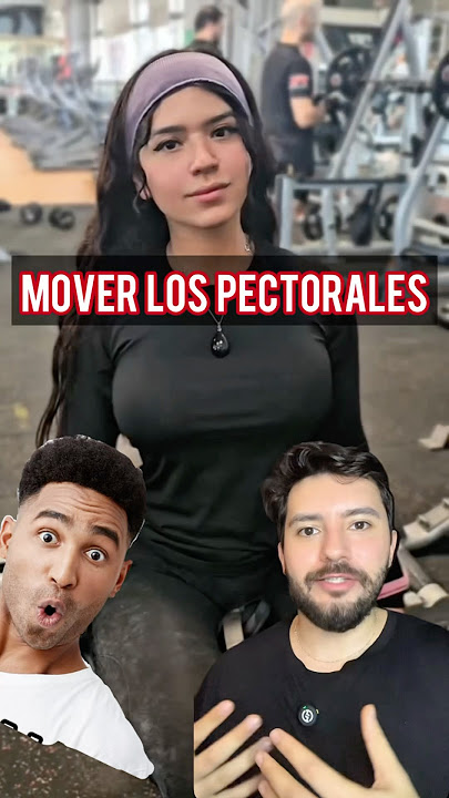 Como es que ella mueve los pectorales? #fit #fitness #shorts #pectoral #ejercicio #gym