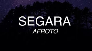 Segara - afroto (lyrics) | اغنية سيجاره (كليمات)