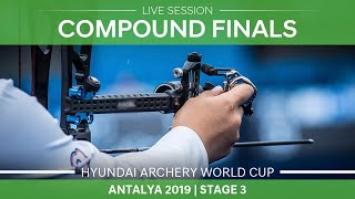 Live Session: Compound mixed team and individual finals | Antalya 2019 World Cup S3
