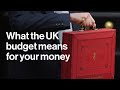 What the UK budget means for your wallet