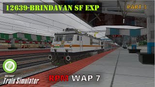 OR/MSTS | 12639-Brindavan Superfast Express - part 3