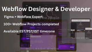 Webflow Expert Showcase: 6+ Years, 100+ Projects Delivered | Figma to Webflow Conversion Specialist