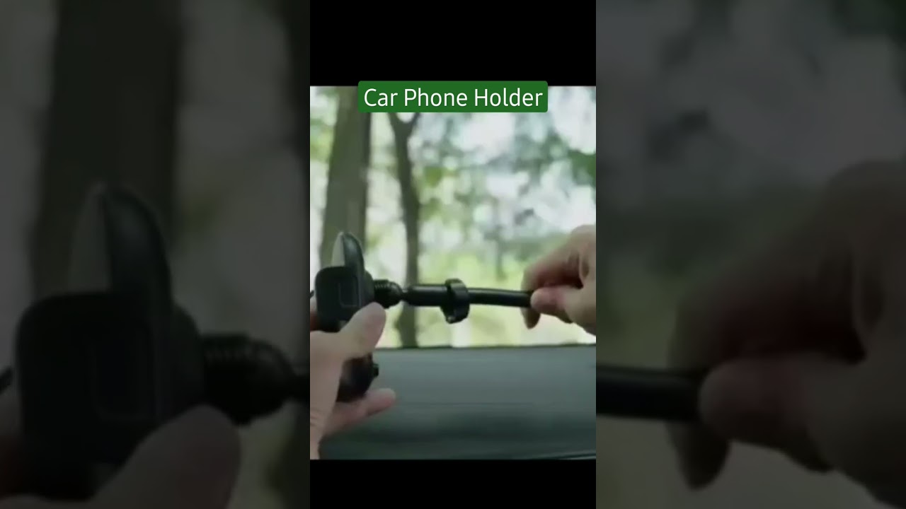 Cell Phone Holder for Car Phone Mount Long Arm Dashboard. 