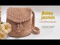 Bolso Jazmín (mochila pequeña) tejido a crochet / Tejiendo Perú