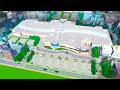 I Built a CITY SIZED Mega Mall in Cities Skylines!