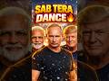 Modi Putin Trump Dance on “Sab Tera” 😱 | Kashmir Snow Viral Dance#shorts #funny #trump #modi #putin
