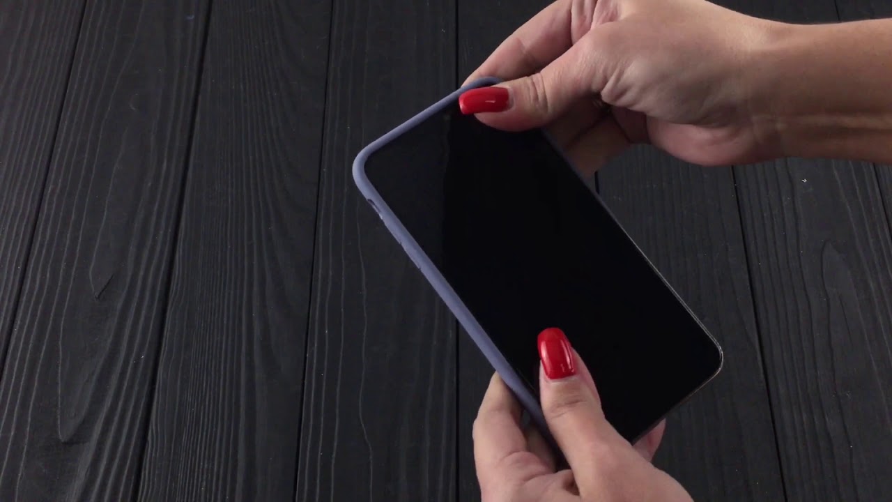 Чехол на iPhone Xs Max Silicone Case Lavander Grey