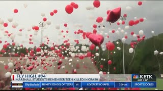 Marshall High School mourns, celebrates memory of student who died in crash