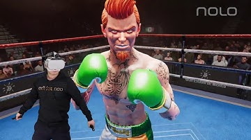 [Oculus Go] play steam VR game Creed: Rise to Glory VR BOXING SIMULATOR
