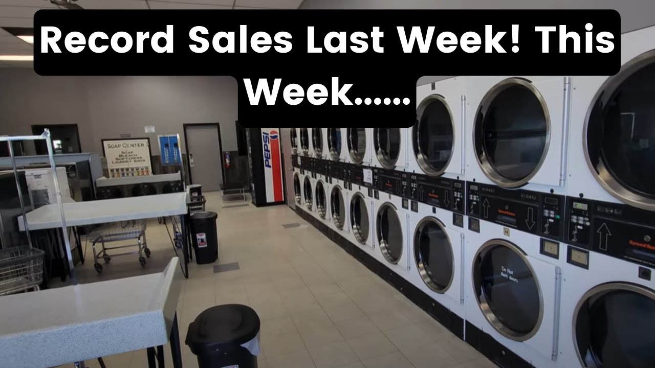 Did We See a Big Drop in Sales After a Record Week at the Laundromat?