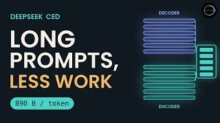 How DeepSeek Makes Long Prompts Cheaper: Causal Encoder-Decoder (CED) Explained