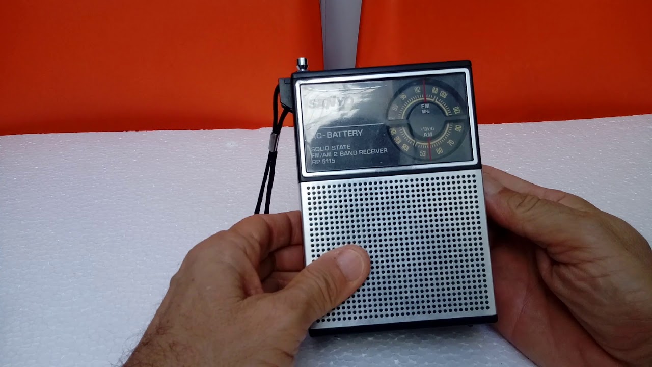 SANYO RP 5110 FM/AMラジオ SANYO AM・FM ポケットラジオ RP-5110