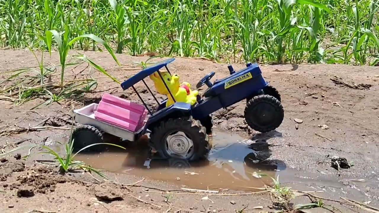 Kids Jcb cartoon Swaraj Sonalika Mahindra Tractor Accident Highway Pulling New Holland Jcb Cartoon ?