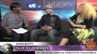 Sduduzo Ka Mbili & Christine Vaindirlis on SaharaTV