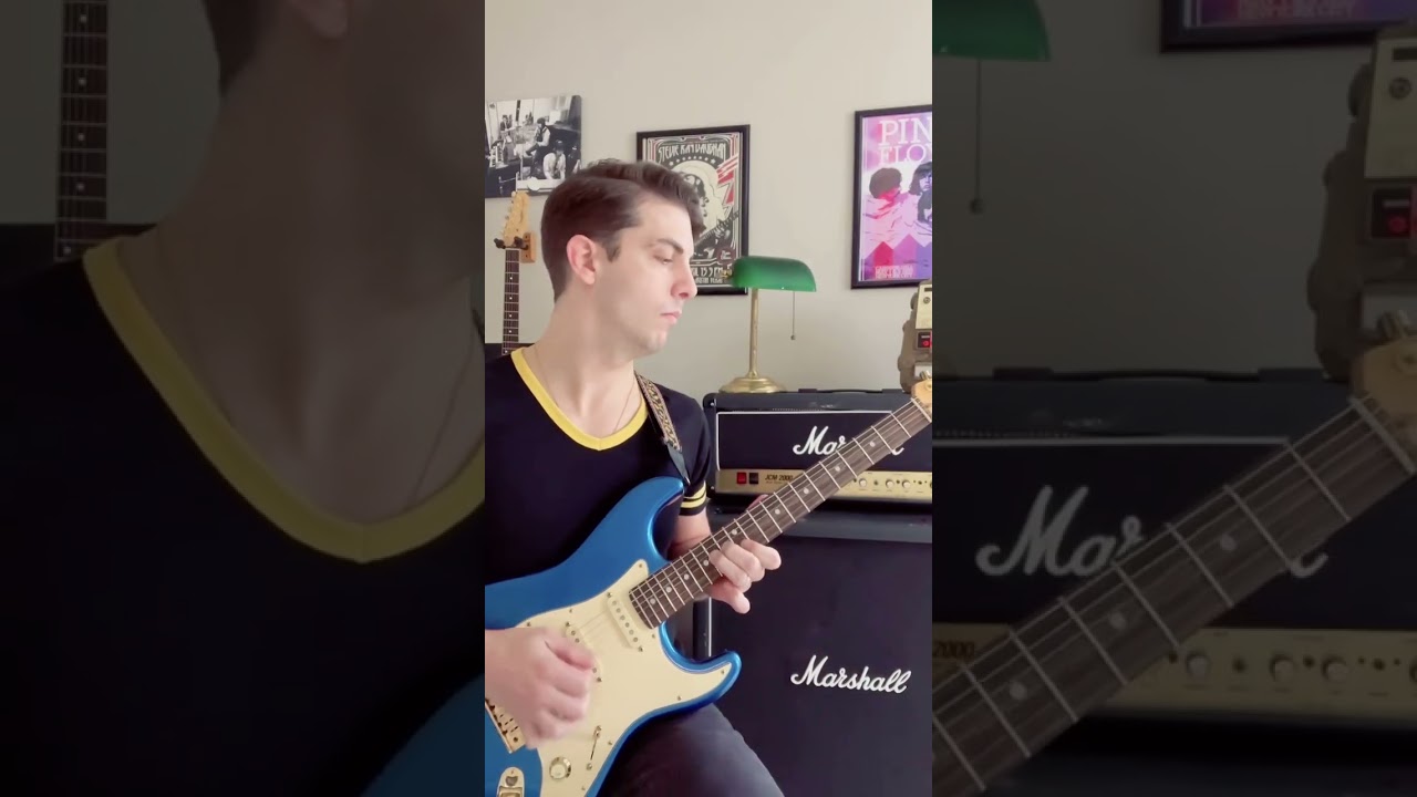 When Doves Cry Sweep Picking Solo