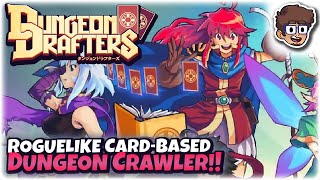 Dungeon Crawling Tactics Roguelike Deckbuilder!! | Let's Try: Dungeon Drafters
