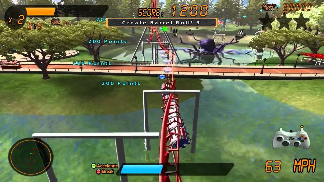 Roller Coaster Rampage Official Game Trailer 1 - YouTube