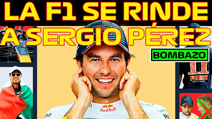 BOMBAZO LA F1 SE PLIEGA A SERGIO PÉREZ EN ENTREVISTA MUNDIAL Y LE DA LA RAZÓN EN TODO LO DE RED BULL