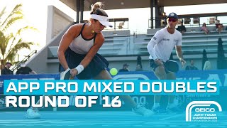 Kyle Koszuta & Riley Bohnert vs Richard Livonese Jr & Amanda Hendry in Pro Mixed Doubles Round of 16