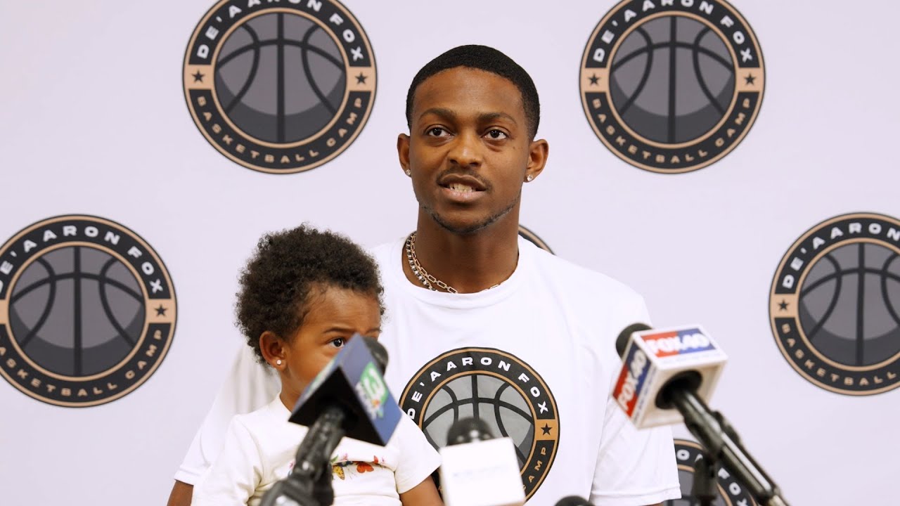 De'Aaron Fox chats about Sacramento Kings offseason, hosting youth basketball camp in Rocklin
