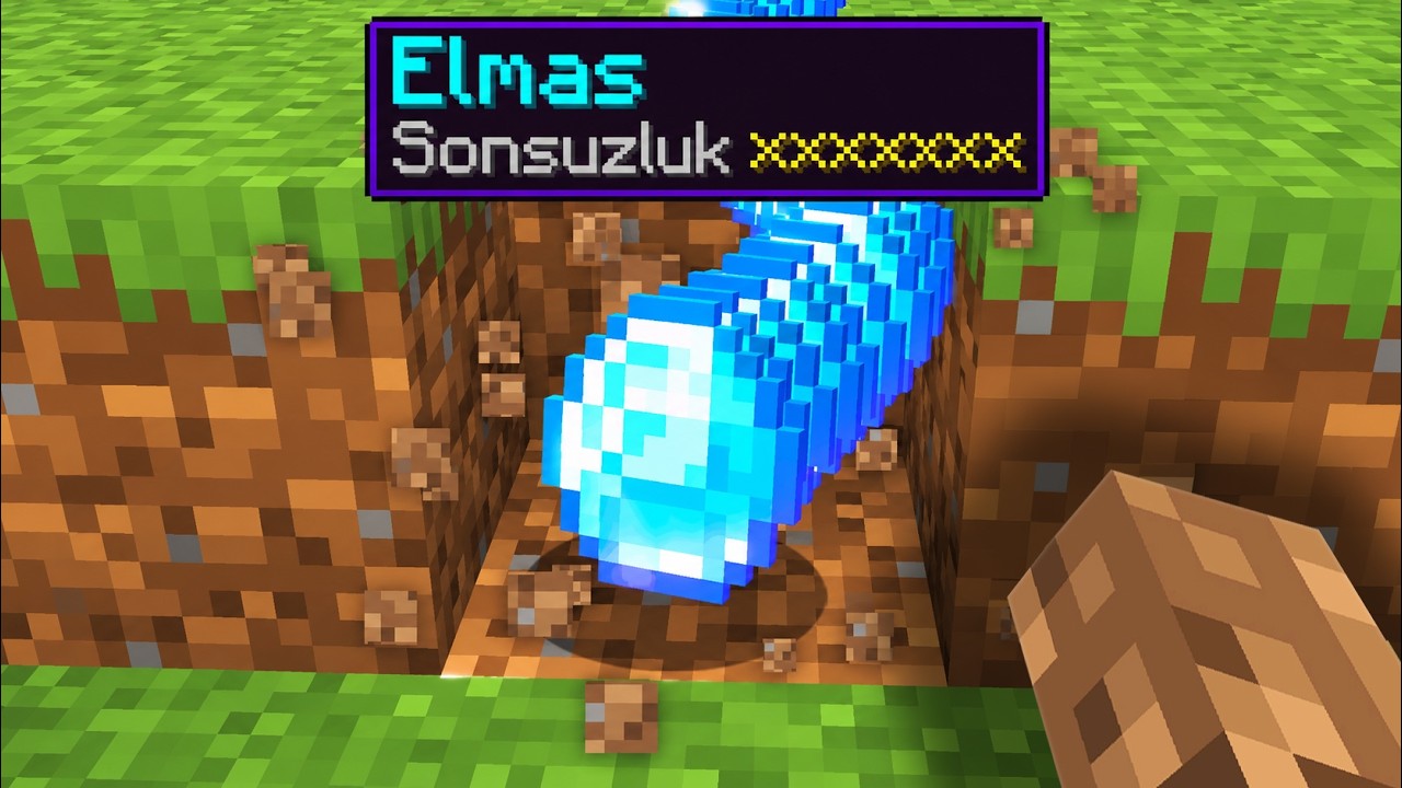 Minecraft ama HER EŞYA SONSUZ...