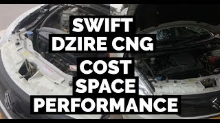 Maruti Swift Dzire CNG {AUTOMATION INDIA }?कैसी है  performance? कैसा है  mileage? cost, mileage???