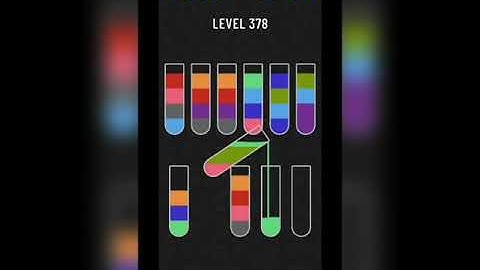 Water sort puzzle level 378