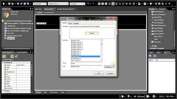 Design frame in Microsoft Expression web 4