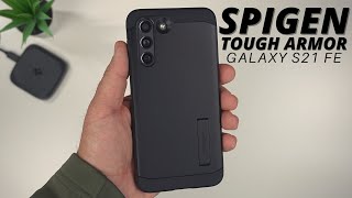 Samsung Galaxy S21 FE Case Review: Spigen Tough Armor