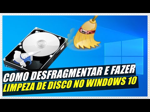 Como Desfragmentar e Fazer Uma Limpeza de Disco No Sistema Windows 10