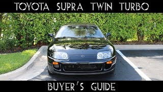 Toyota Supra Buyer's GuideMustKnow Info!