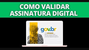 COMO VALIDAR ASSINATURA DIGITAL - 2025